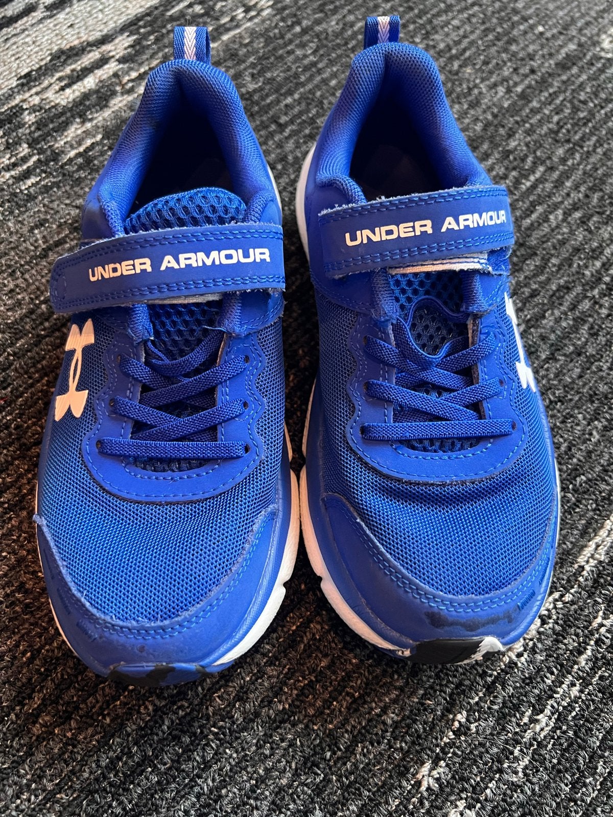 Under Armour Sportschoenen Blauw Maat 34, Ophalen, Gebruikt, Jongen of Meisje, Sportschoenen