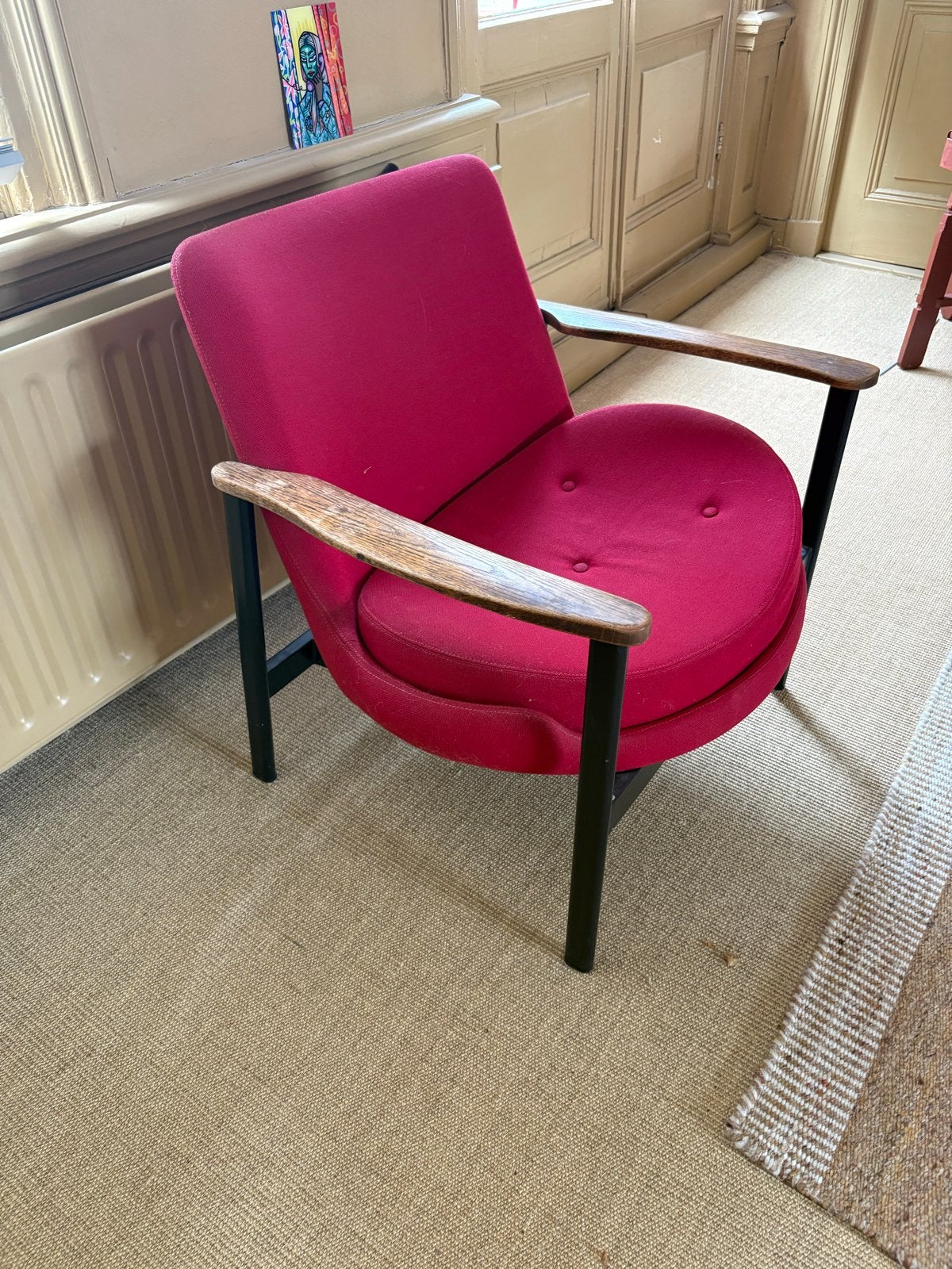 Vintage Lounge Chair - Design by Ib Kofod-Larsen, Ophalen, Gebruikt, Overige kleuren, Eén
