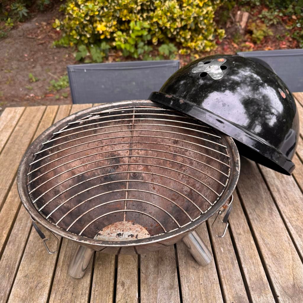 Tafelmodel BBQ 'Jamie Oliver' (gebruikt), Tuin en Terras, Houtskoolbarbecues, Ophalen, Gebruikt