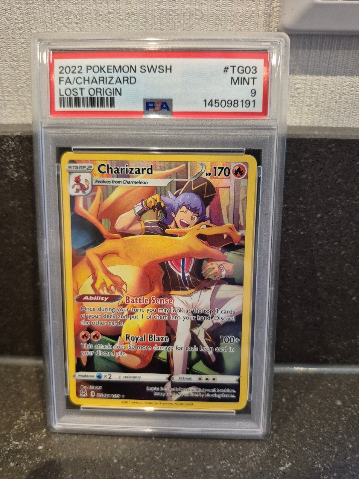 Charizard TG03 Lost Origin, Ophalen of Verzenden, Nieuw