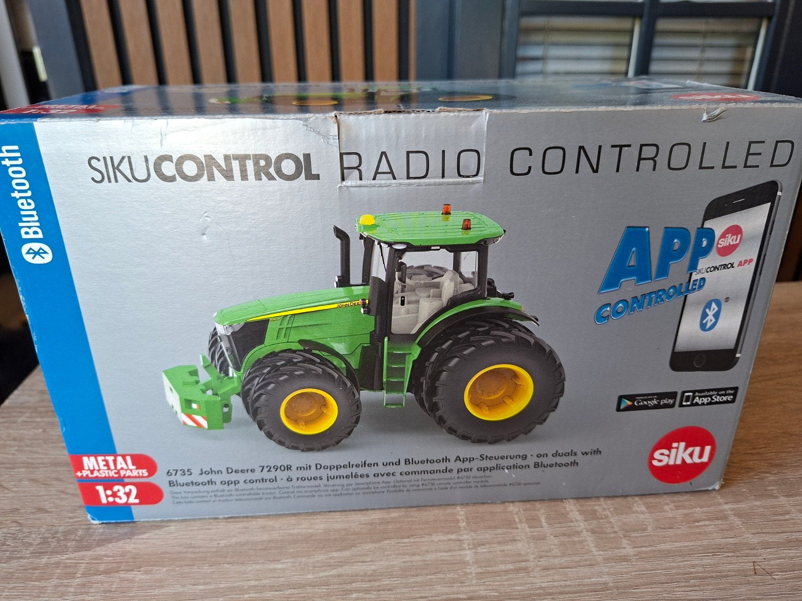 Siku Control John Deere 7290R met afstandsbediening, Ophalen of Verzenden, Zo goed als nieuw