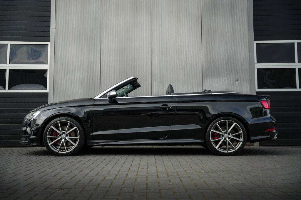 Audi S3 Cabriolet 2.0 TFSI 301 pk S3 Quattro Pro Line Plus S, Automaat, S3, Zwart, Bedrijf