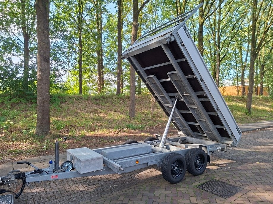 Elektrische Henra kipper 330x185cm - 2700kg - incl rijplaten, Ophalen, Zo goed als nieuw