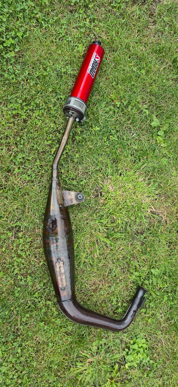 MVT sroad uitlaat, Aprilia/Derbi 50/70cc D50B0, Ophalen, Gebruikt, Uitlaat, MVT