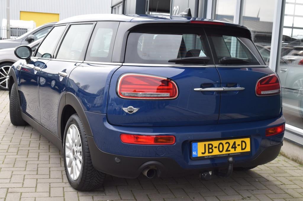 Mini Mini Clubman 1.5 One D Salt Business | Automaat | Navi, Auto's, Stof, Gebruikt, 700 kg, Blauw