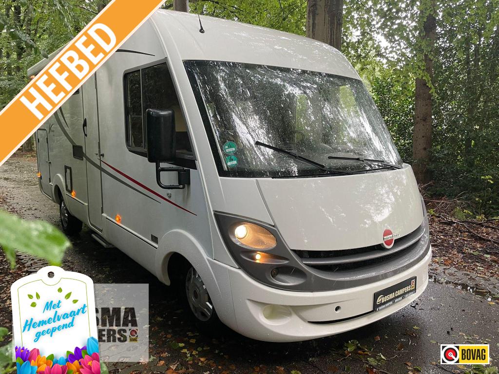 Bürstner Viseo I 690 G Integraal 71000 km Airco 2009, Caravans en Kamperen, Campers, Ringverwarming, Fiat, Bedrijf, Bürstner