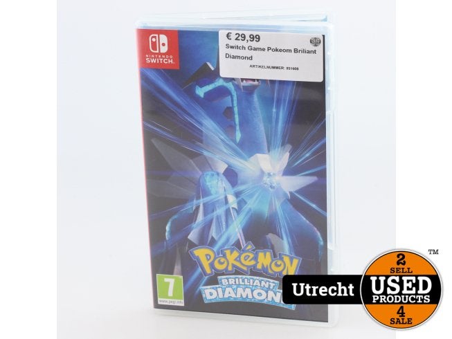 Switch Game Pokeom Briliant Diamond