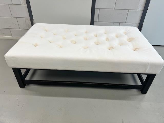 Chique salontafel Goossens, Gebruikt, 100 tot 150 cm, 50 tot 75 cm, Eikenhout