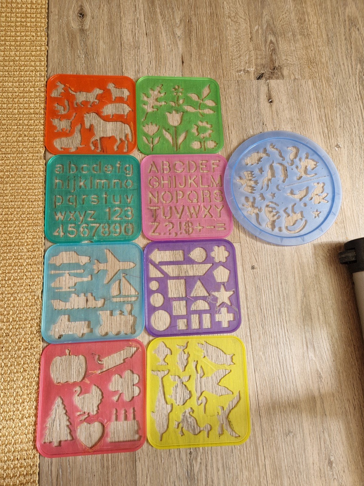 8 sjablonen Tupperware + 1 gratis sjabloon, Ophalen of Verzenden, Gebruikt, Overige typen