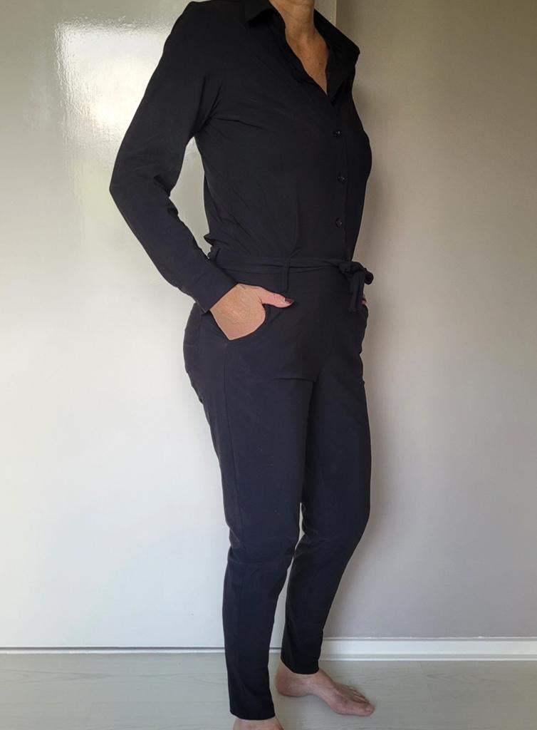 Studio Anneloes Angelique jumpsuit S Antracietgrijs Travel, Kleding | Dames, Jumpsuits, Studio Anneloes, Ophalen of Verzenden