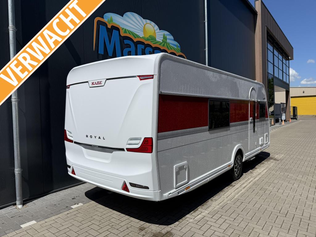 Kabe Royal 600 TDL Model 2026 - Nieuw, Caravans en Kamperen, Rondzit, Schokbreker, Kabe, 6 tot 7 meter