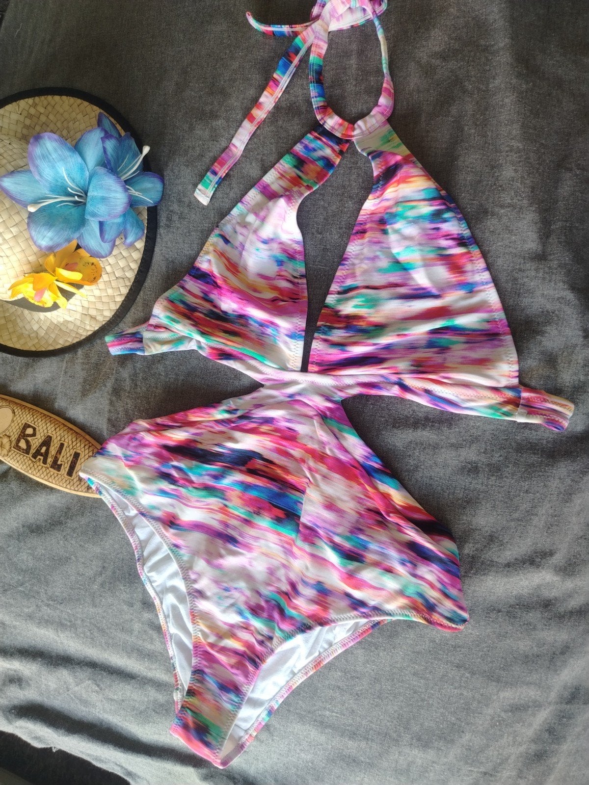 Badpak  tankini zgan - Kleurrijk en Stijlvol, Kleding | Dames, Badmode en Zwemkleding, Meerkleurig, Badpak, Ophalen of Verzenden