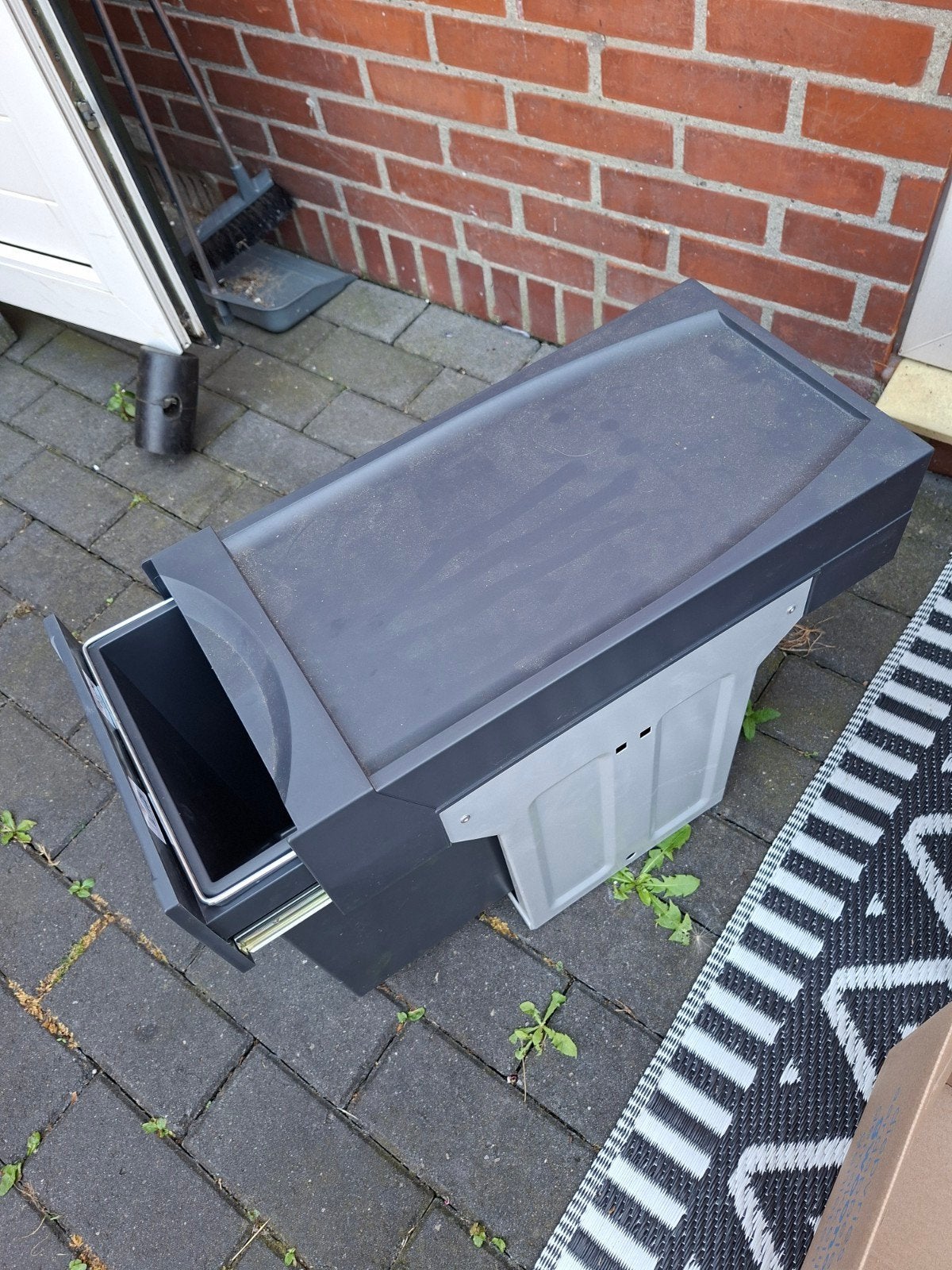 Hailo inbouw afvalemmer Nieuw met 2 compartimenten, Huis en Inrichting, Woonaccessoires | Prullenbakken, Ophalen, Nieuw, Kunststof