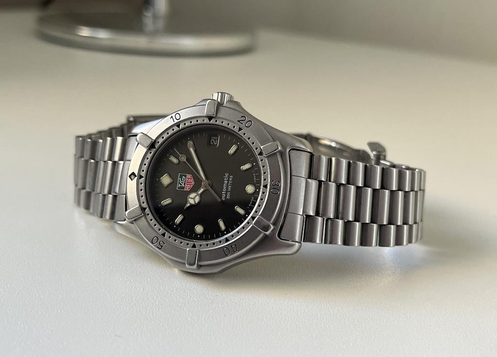 Tag Heuer 2000 Automatic - 669.206F, Sieraden, Tassen en Uiterlijk, Horloges | Heren, Gebruikt, Polshorloge, TAG Heuer, Staal