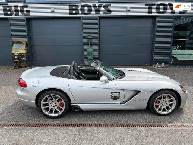 Dodge VIPER SRT-10 Europese uitvoering, Achterwielaandrijving, Zwart, Cabriolet, Leder