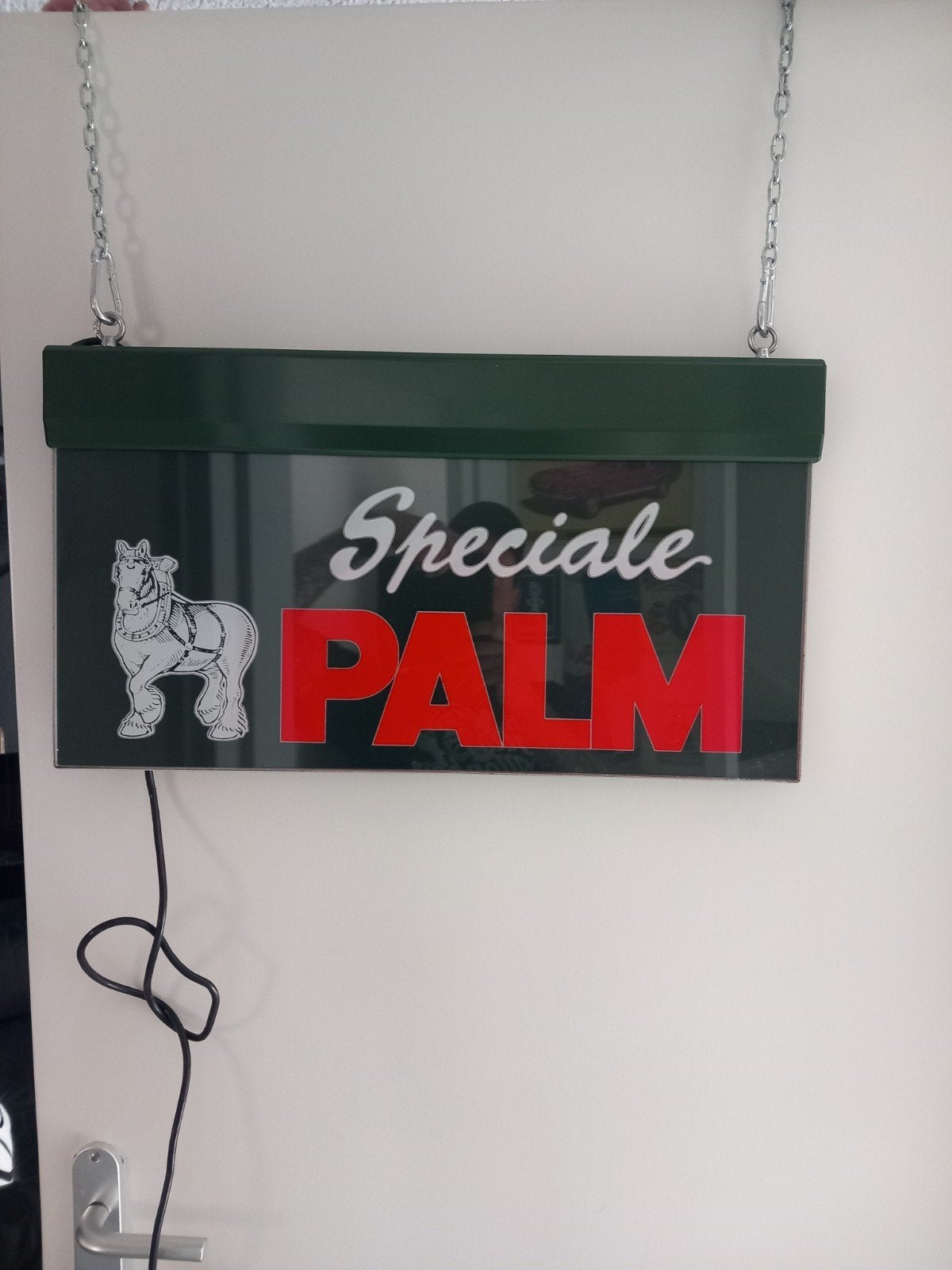 Speciale PALM Lichtbak - Uniek Reclamebord, Verzamelen, Info@palm.be, Ophalen of Verzenden, Zo goed als nieuw, Steenhuffeldorp 3, 1840 Londerzeel, België