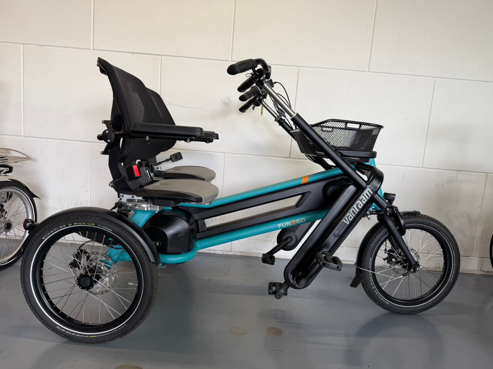 Slechts 27km! Van Raam Fun2Go, veel opties, 844Wh garantie!, Ophalen of Verzenden, Zo goed als nieuw, Schijfrem, Van Raam