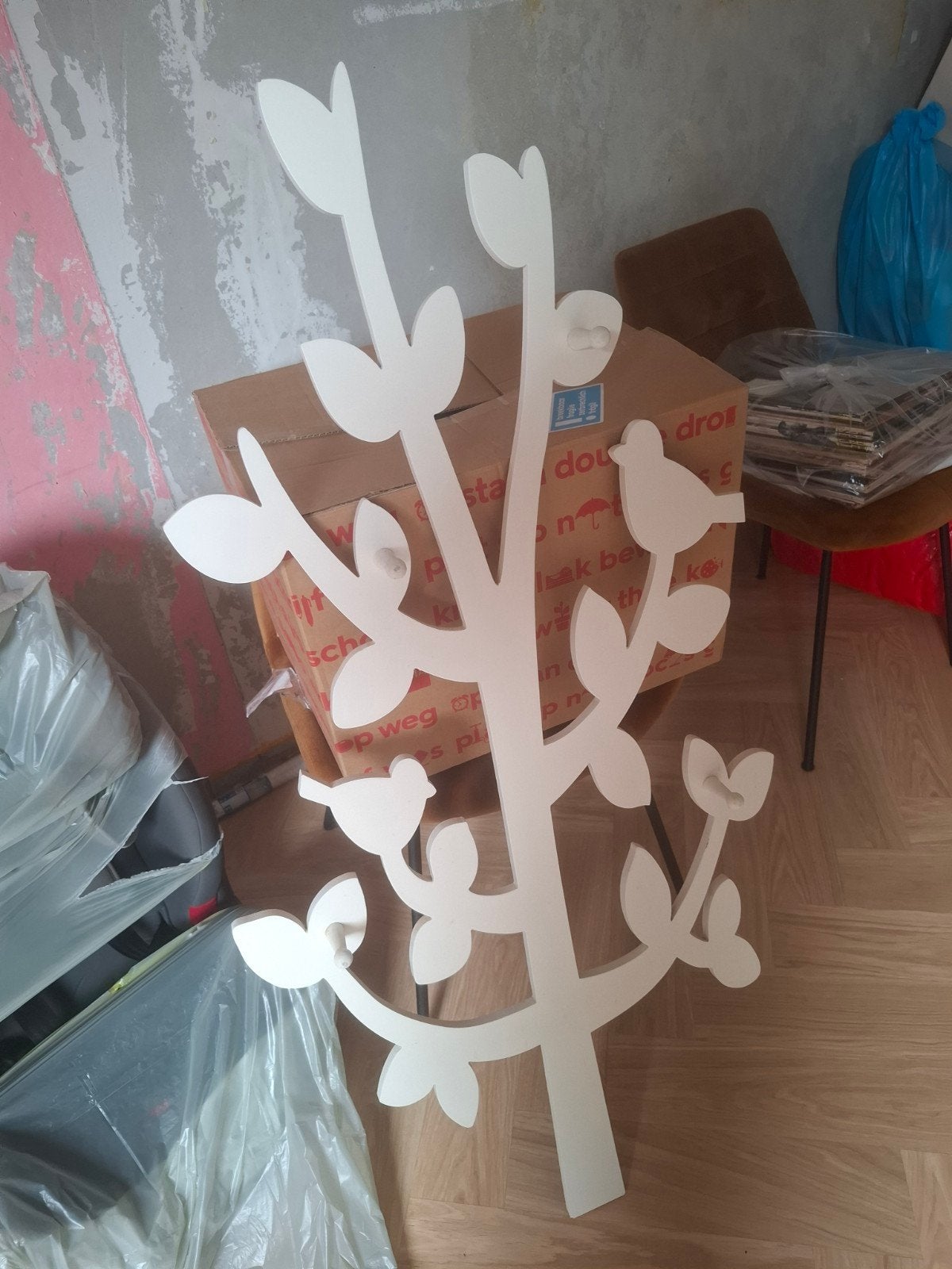 kinder kapstokje, Kleding | Dames, Kledinghangers, Ophalen of Verzenden, Zo goed als nieuw, Hout, Kinderen