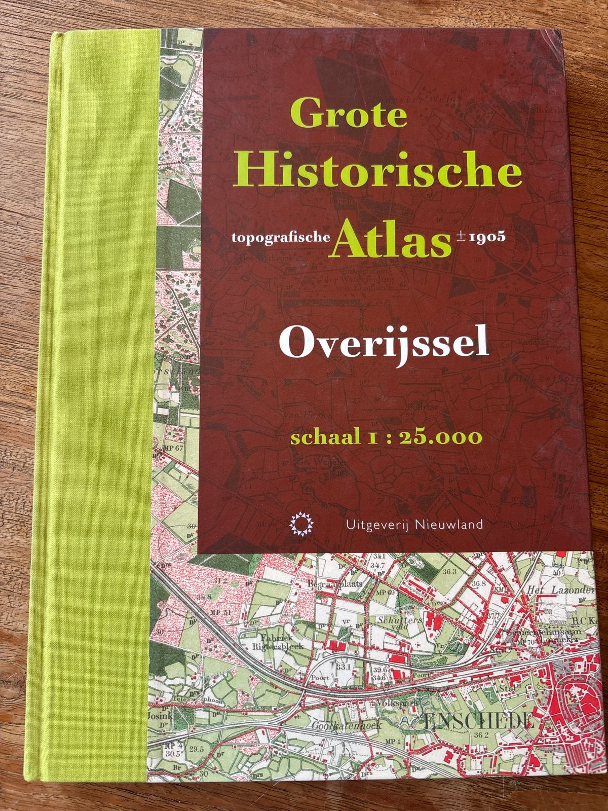 Historische Topografische Atlas Overijssel 1905, Overige atlassen, Ophalen of Verzenden, Zo goed als nieuw, 1800 tot 2000