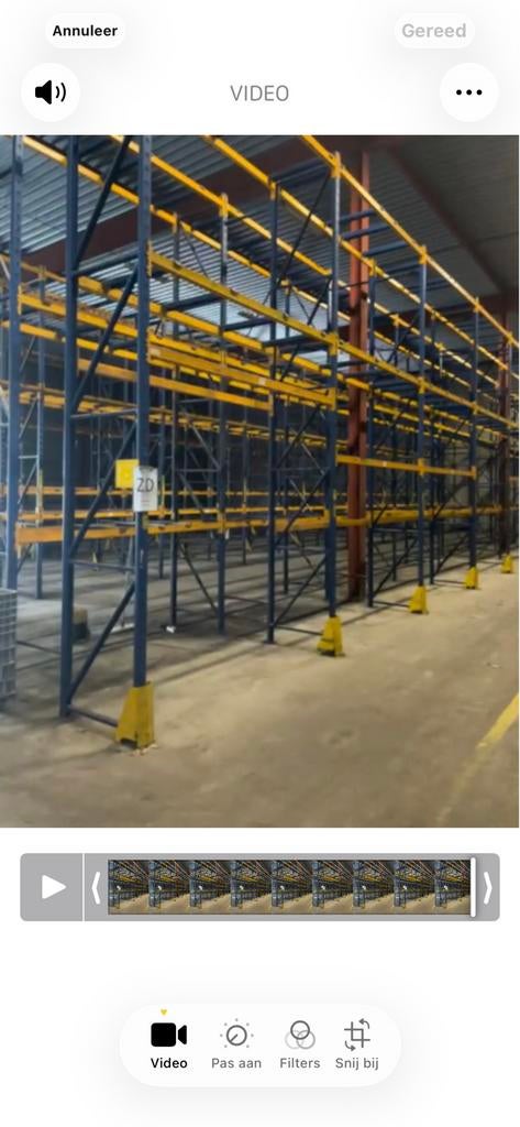 Palletstelling, Ophalen