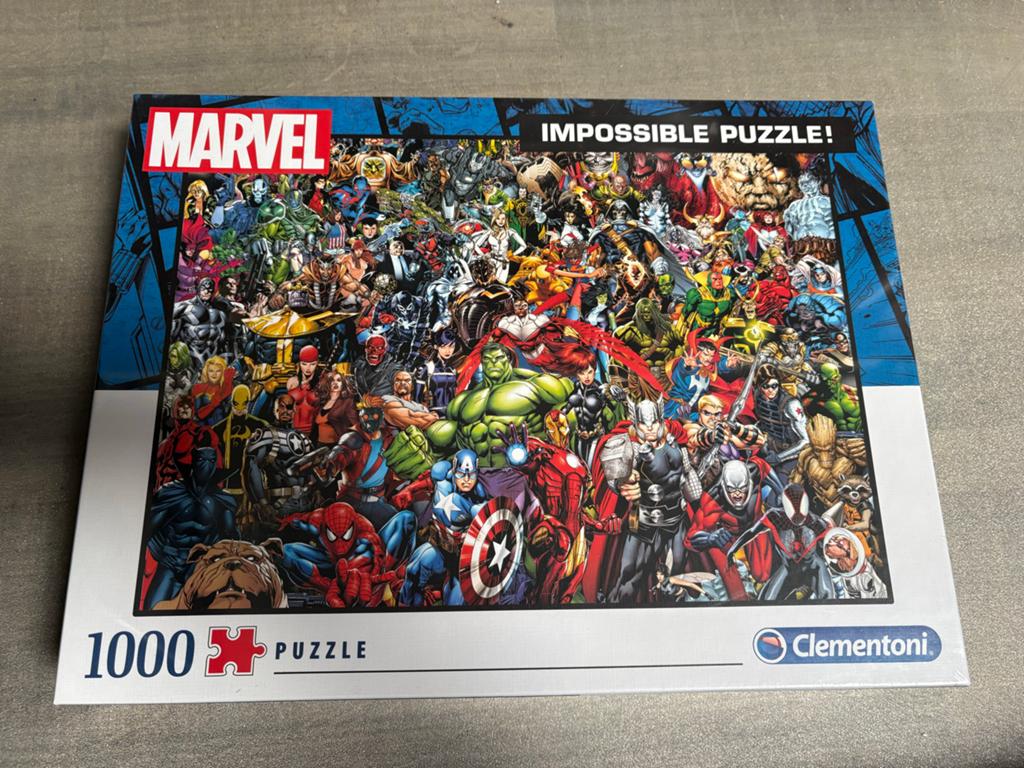 Marvel puzzel 1000 stukjes, Ophalen of Verzenden, 500 t/m 1500 stukjes, Zo goed als nieuw