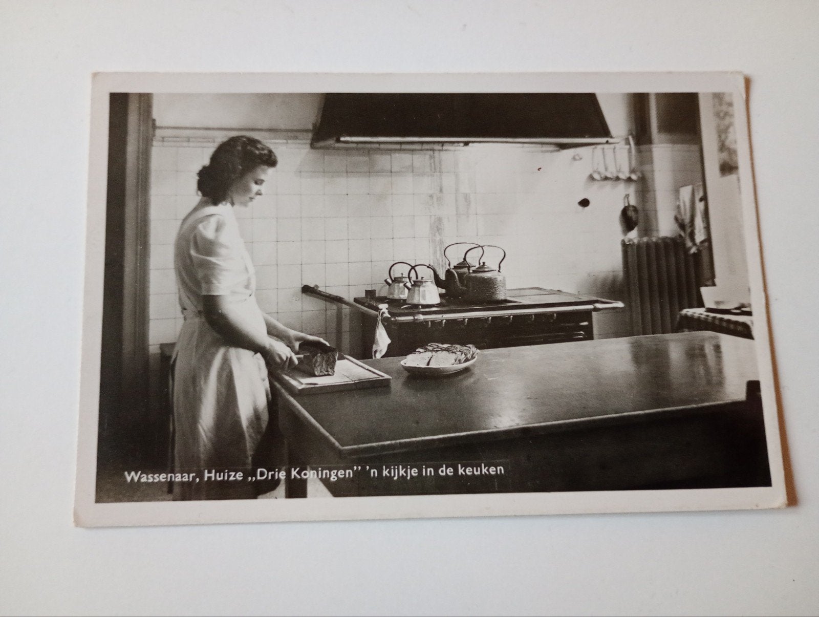 Wassenaar Huize Drie Koningen 1949, Ophalen of Verzenden, 1940 tot 1960, Gelopen, Zuid-Holland