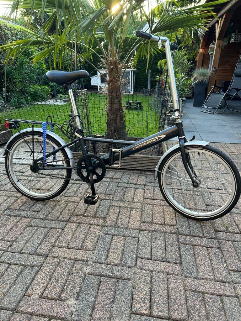 vouwfiets, Terugtraprem, Gebruikt, 16 tot 18 inch, Totaal opvouwbaar