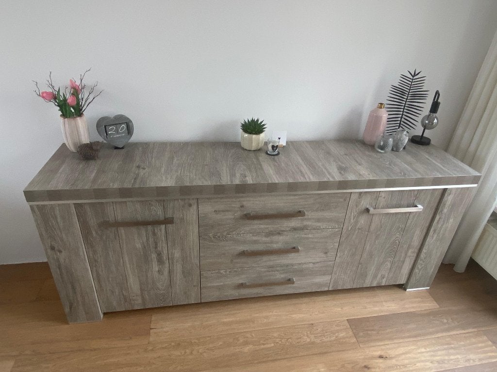 Lamulux dressoir, Ophalen, Lamulux, Met lade(s), Zo goed als nieuw