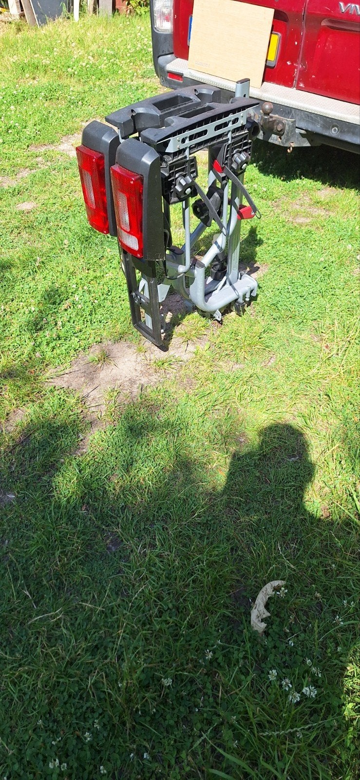 Fietsendrager ook voor electrische fietsen, Ophalen, Trekhaakdrager