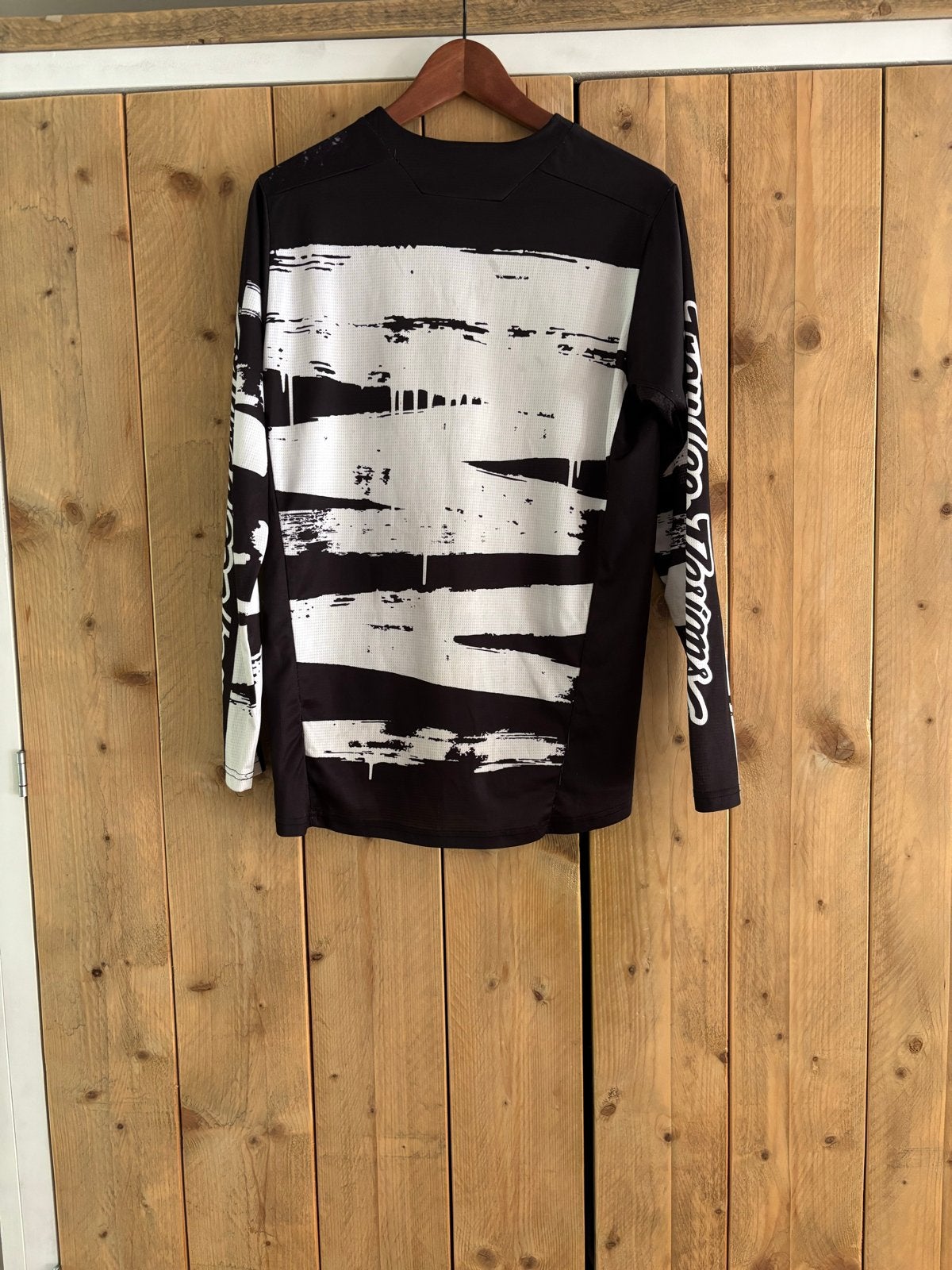 Troy Lee Designs Sprint MTB / BMX Shirt Maat S Zwart/Wit, S, Gebruikt, Kinderen, Ophalen of Verzenden