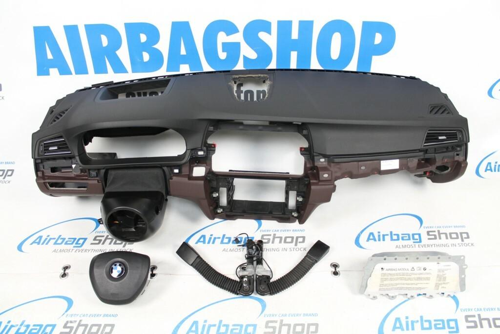Airbag set - Dashboard bruin head up BMW 5 serie F10 2009-..