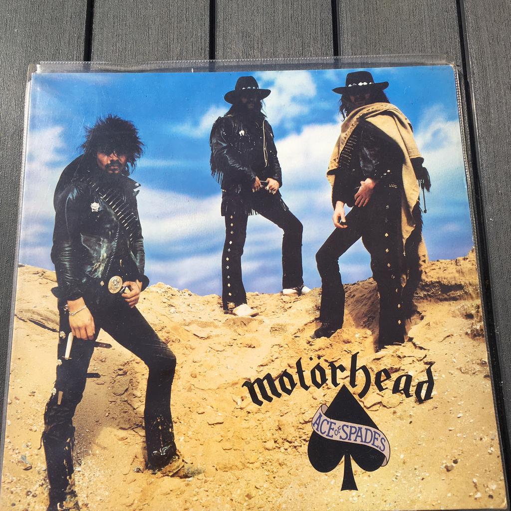 Motörhead 1980 LP Ace of Spades, Inclusief binnenhoes, Ophalen, 1980 - 1989, Gebruikt