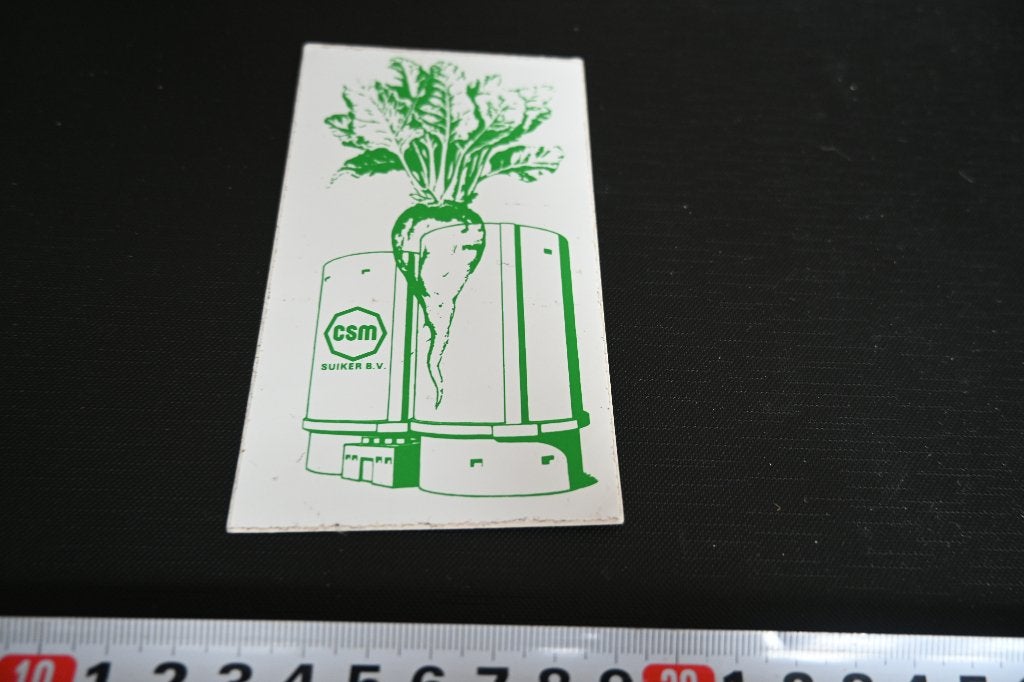 sticker Breda CSM  Suiker BV, Ophalen of Verzenden, Zo goed als nieuw