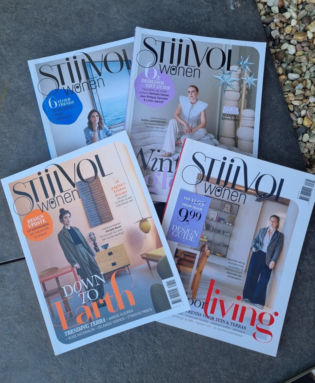 Stijlvol wonen magazines, Boeken, Ophalen of Verzenden, Zo goed als nieuw
