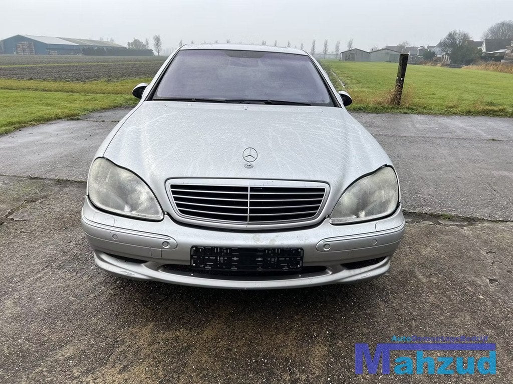 2000 Mercedes S Klasse W220 S 55 AMG 113986 Zilver 744 Onder, Gebruikt, Mercedes-Benz AG, Mercedes-Benz, Ophalen of Verzenden