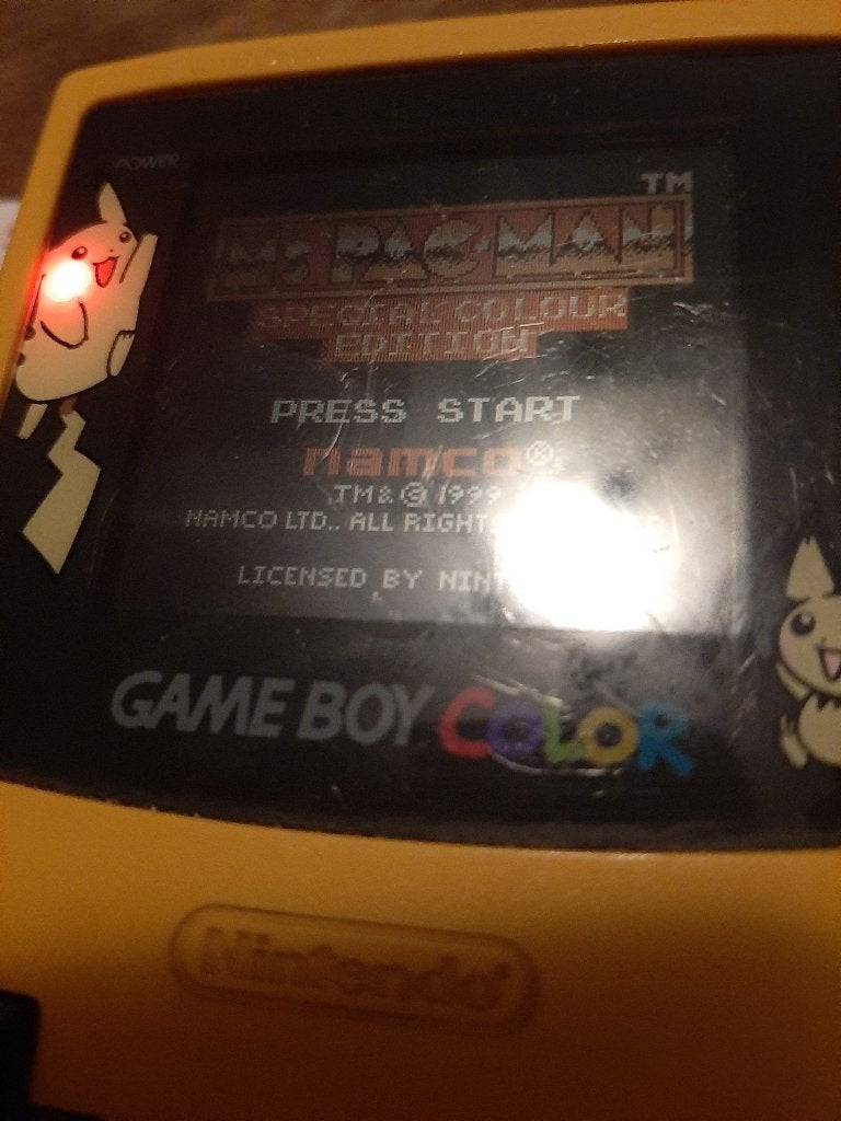 Nintendo gameboy color 1998, Ophalen of Verzenden, Gebruikt, Game Boy Color, Met games