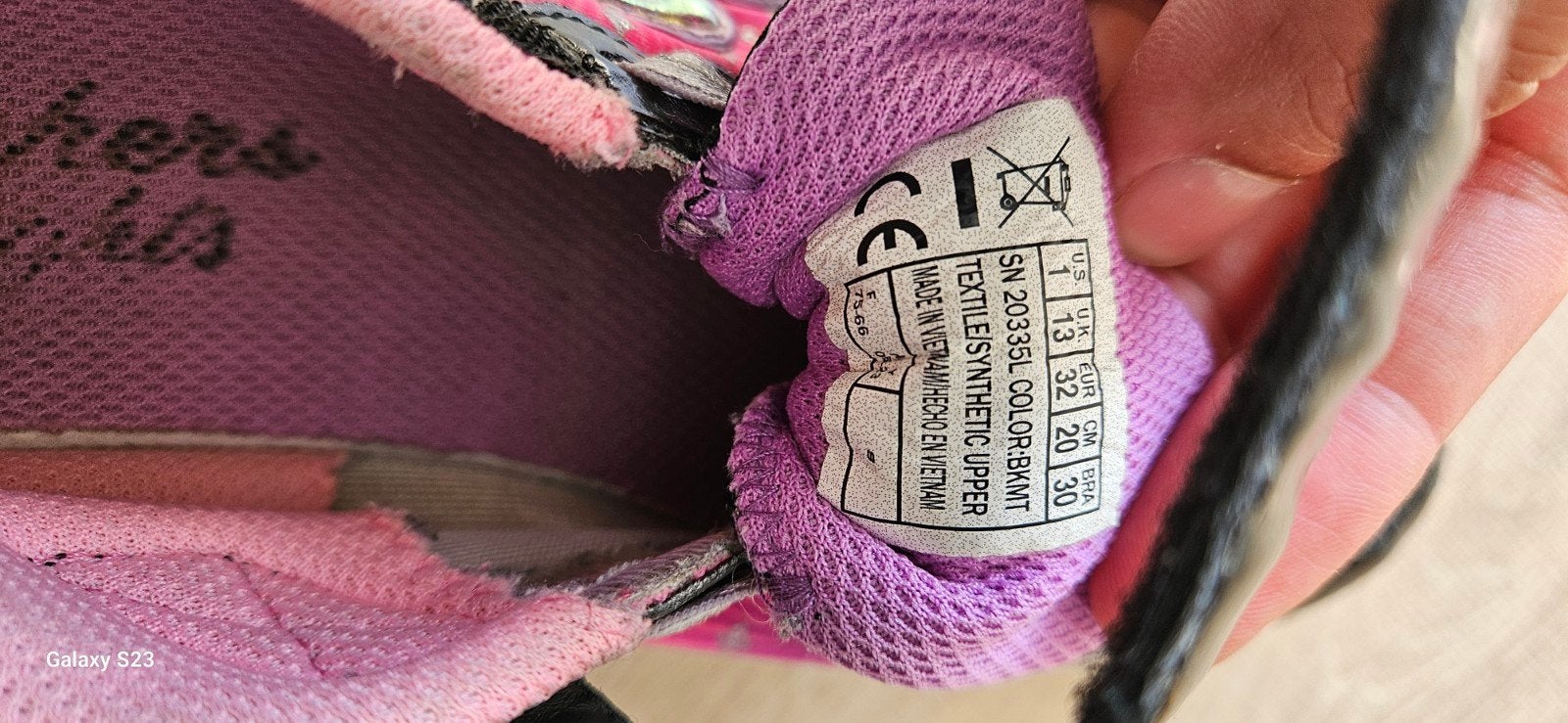 Skechers Sportschoenen Meisjes Maat 32 Roze/Paars, Gebruikt, Meisje, Sportschoenen, Skechers