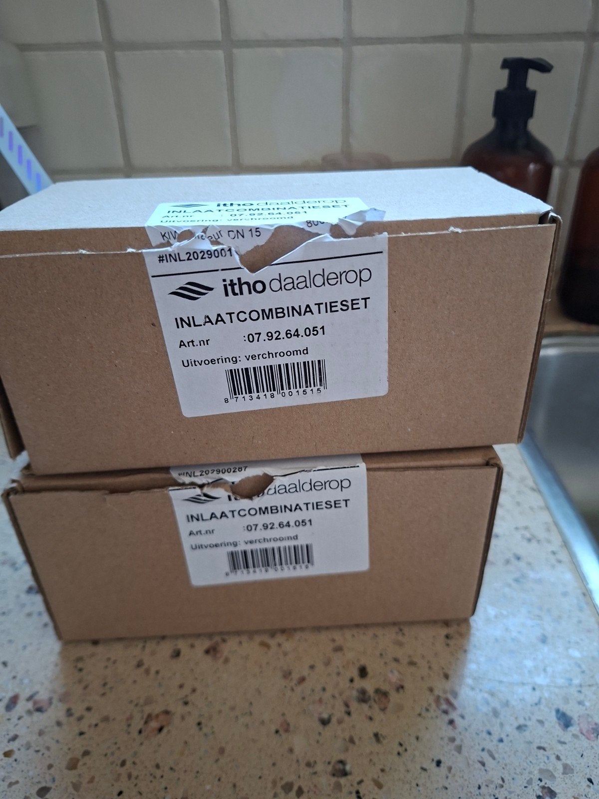 2x Itho Daalderop Inlaatcombinatie - Nieuw en ongebruikt, Ophalen of Verzenden, Zo goed als nieuw, Overige typen