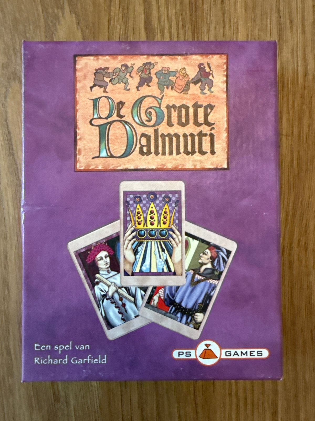De Grote Dalmuti Kaartspel - Richard Garfield, Hobby en Vrije tijd, Drie of vier spelers, Ophalen of Verzenden, Zo goed als nieuw