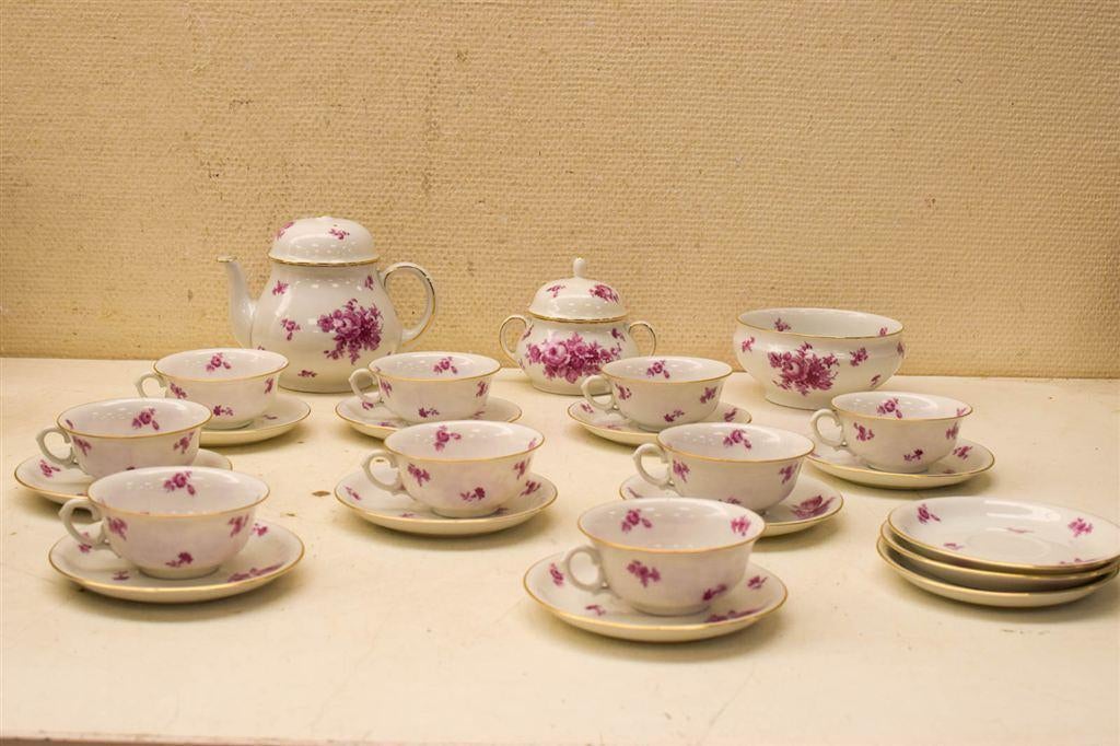 29 delig Thomas Bavaria porseleinen thee servies 44689, Gebruikt, Ophalen of Verzenden, Bord(en), Wedgwood