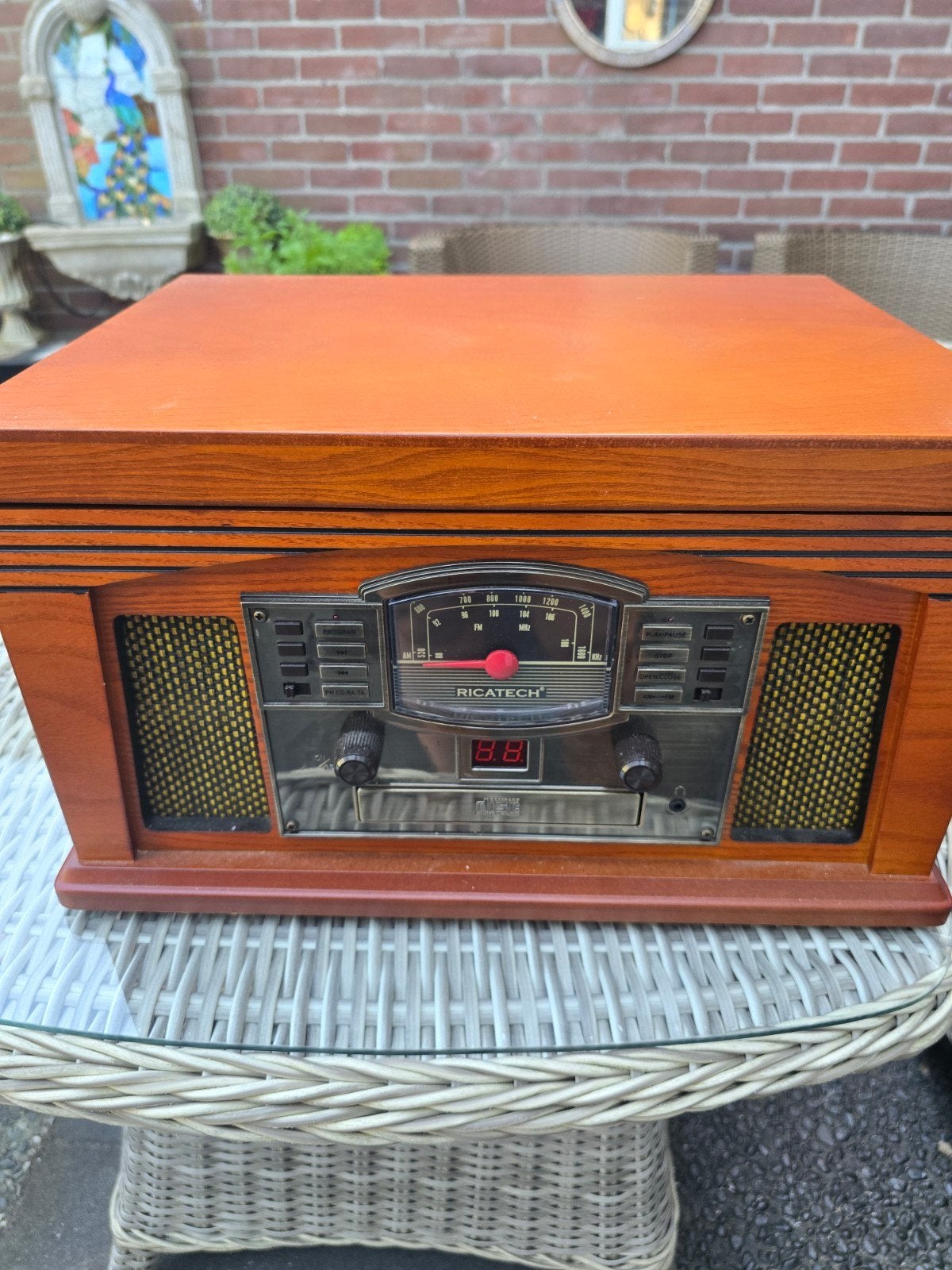 Ricatech Retro Audiosysteem., Ophalen of Verzenden, Zo goed als nieuw, Tuner of Radio, Overige merken