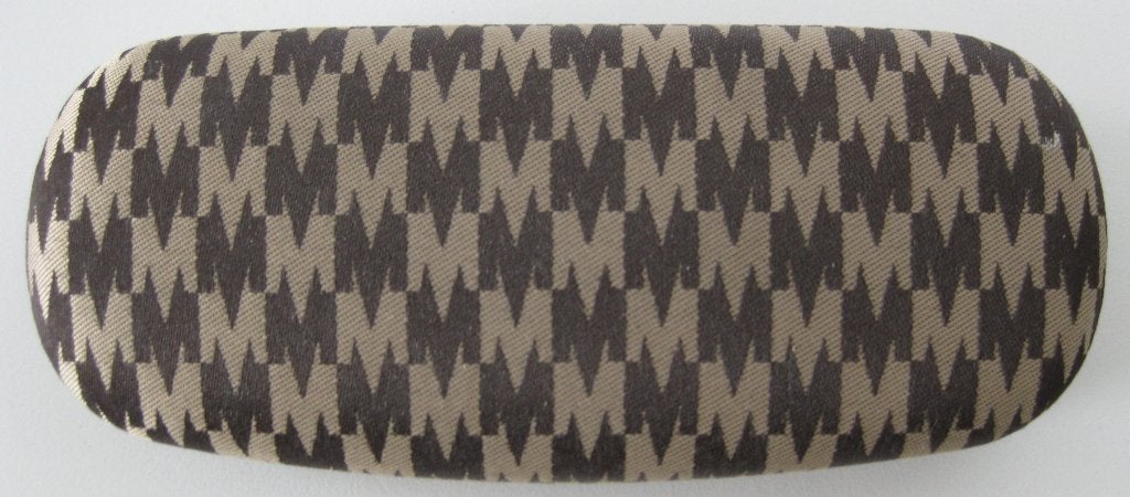 Max Mara Brillenkoker beige/bruin geruit hard cover, Sieraden, Tassen en Uiterlijk, Overige Accessoires, Ophalen of Verzenden