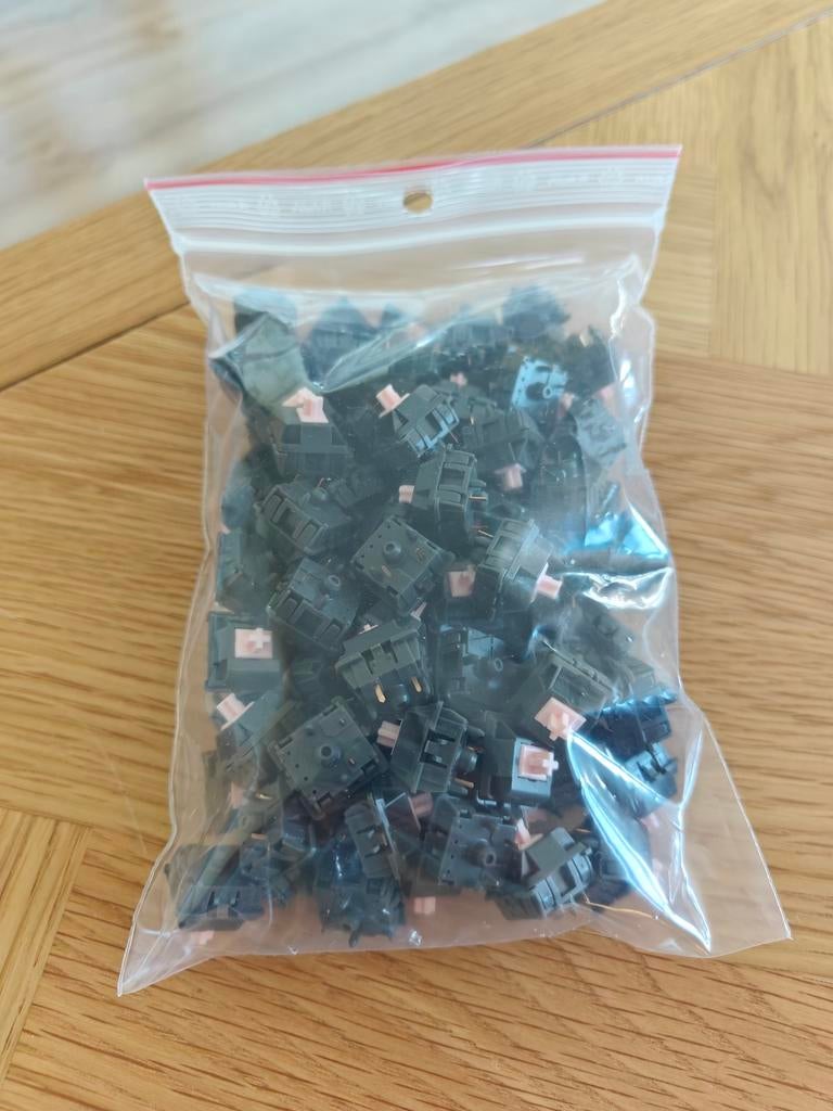 JWK Alpaca v2 switches 90x keyboard custom, Computers en Software, Toetsenborden, Ophalen of Verzenden, Nieuw