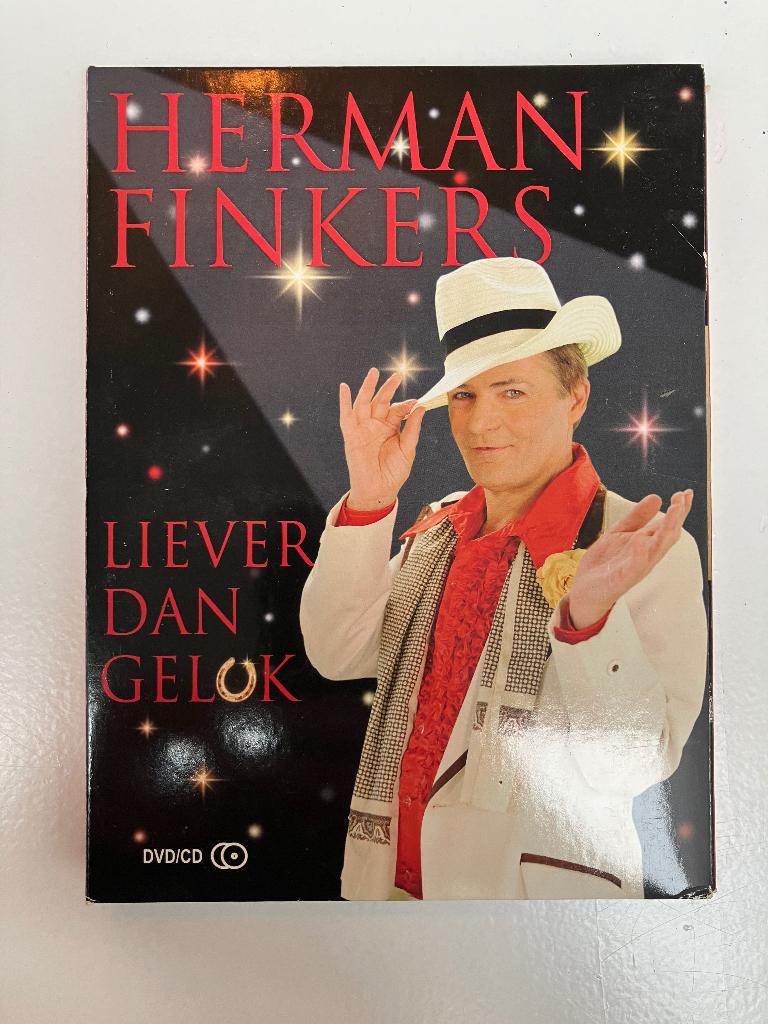 Herman Finkers - Liever dan geluk - cd&dvd - t.e.a.b., Cd's en Dvd's, Alle leeftijden, Ophalen of Verzenden, Zo goed als nieuw