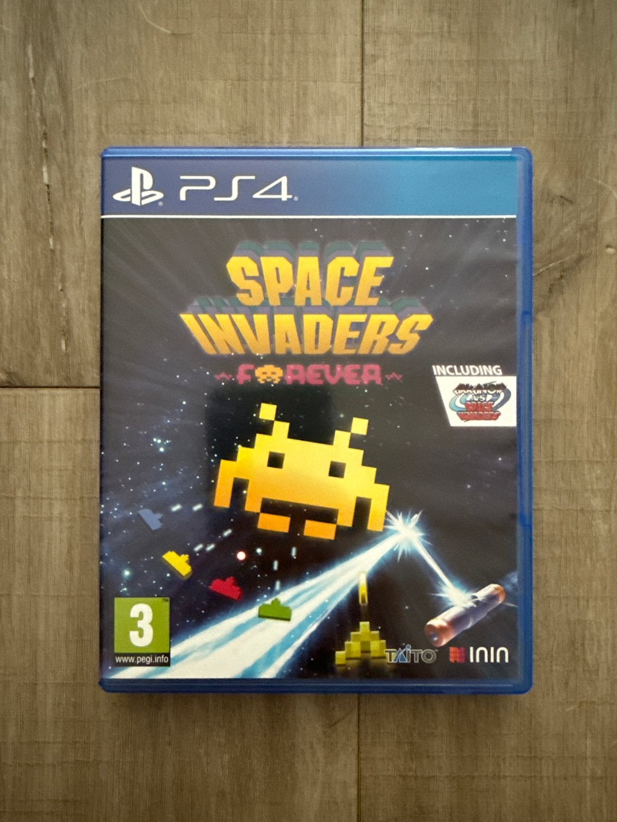 Space Invaders Forever PS4 - Klassieke Arcade Actie, Shooter, 1 speler, Ophalen of Verzenden, Zo goed als nieuw