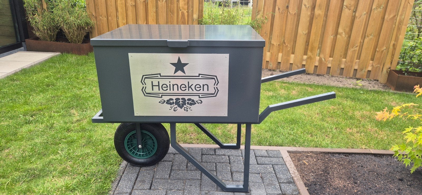 heineken portable bierkoeler, bier kar, drank koeler,., Ophalen, Heineken