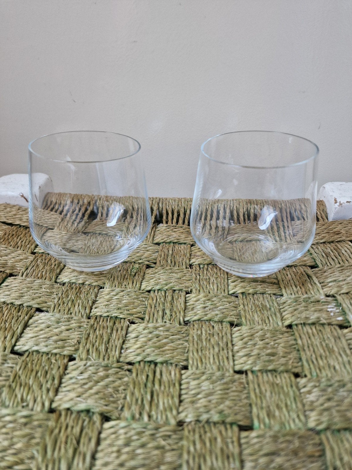 2 Mooie glazen van Villeroy Boch, Ophalen of Verzenden, Zo goed als nieuw, Glas, Glas of Glazen