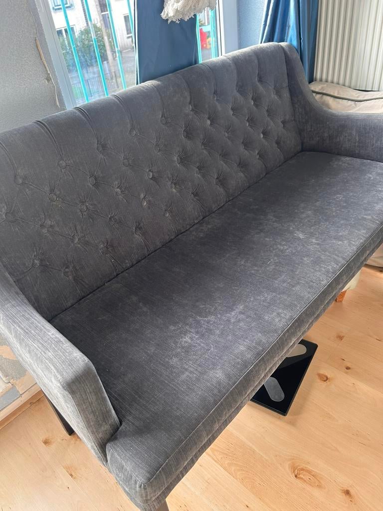 2 zits bank en bijpassende 2 fauteuil van het merk MarQ, 90 cm, Tweepersoons, Ophalen of Verzenden, Zo goed als nieuw