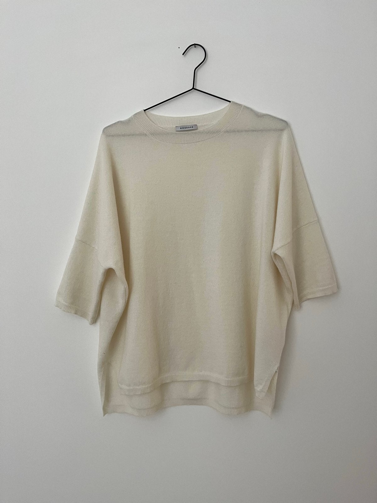 Rosso35 wollen truitje, Kleding | Dames, Verzenden, Zo goed als nieuw, Maat 38/40 (M), Beige
