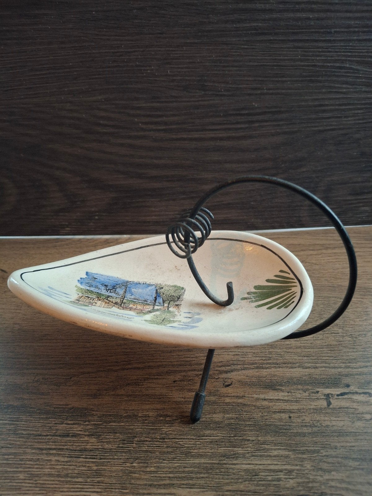 Deze vintage atoom-driepoot asbak uit de jaren '60, Ophalen of Verzenden, Huis en Inrichting